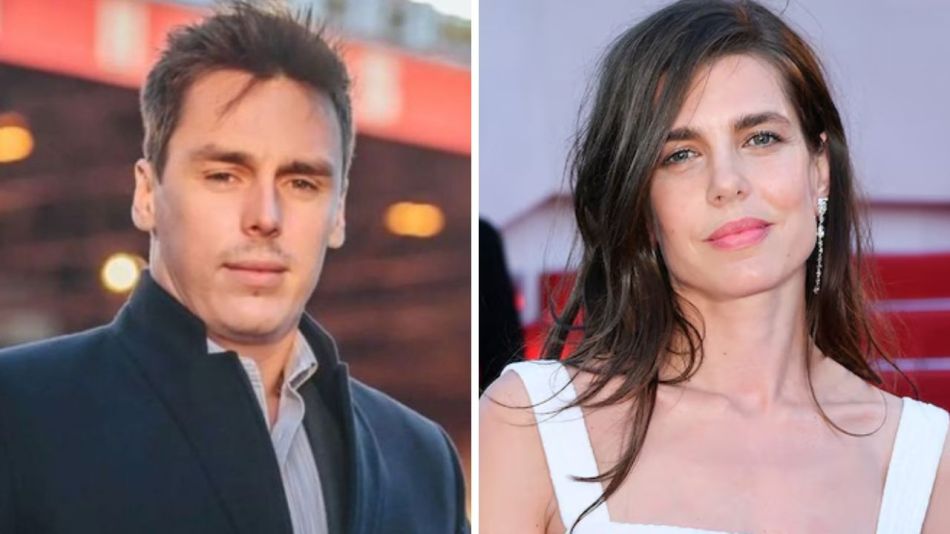 Louis Ducruet y Carlota Casiraghi