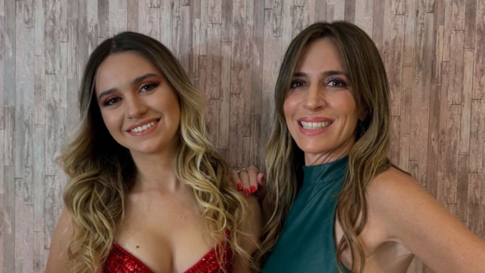 Sandra Borghi y su hija Josefina