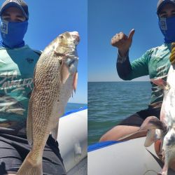 San Clemente es una gran opción para combinar pesca de costa y embarcados, en un rendimiento óptimo que se repite en otros balnearios del Partido de la Costa.