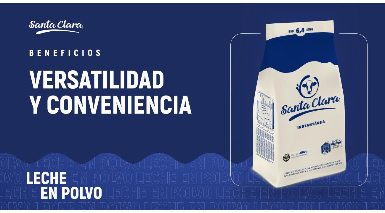 Leche en polvo: derribando mitos