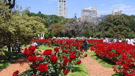 El Rosedal: la historia del parque 3 de Febrero