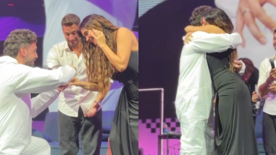 Momi Giardina y Sebastian Espada