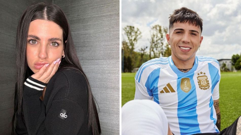 Revelaron cómo fue el reencuentro de Valentina Cervantes y Enzo Fernández en el aeropuerto