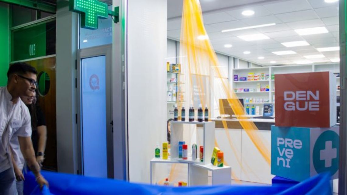 Quedó inaugurada en Córdoba la primera “farmacia simulada” de la Argentina 