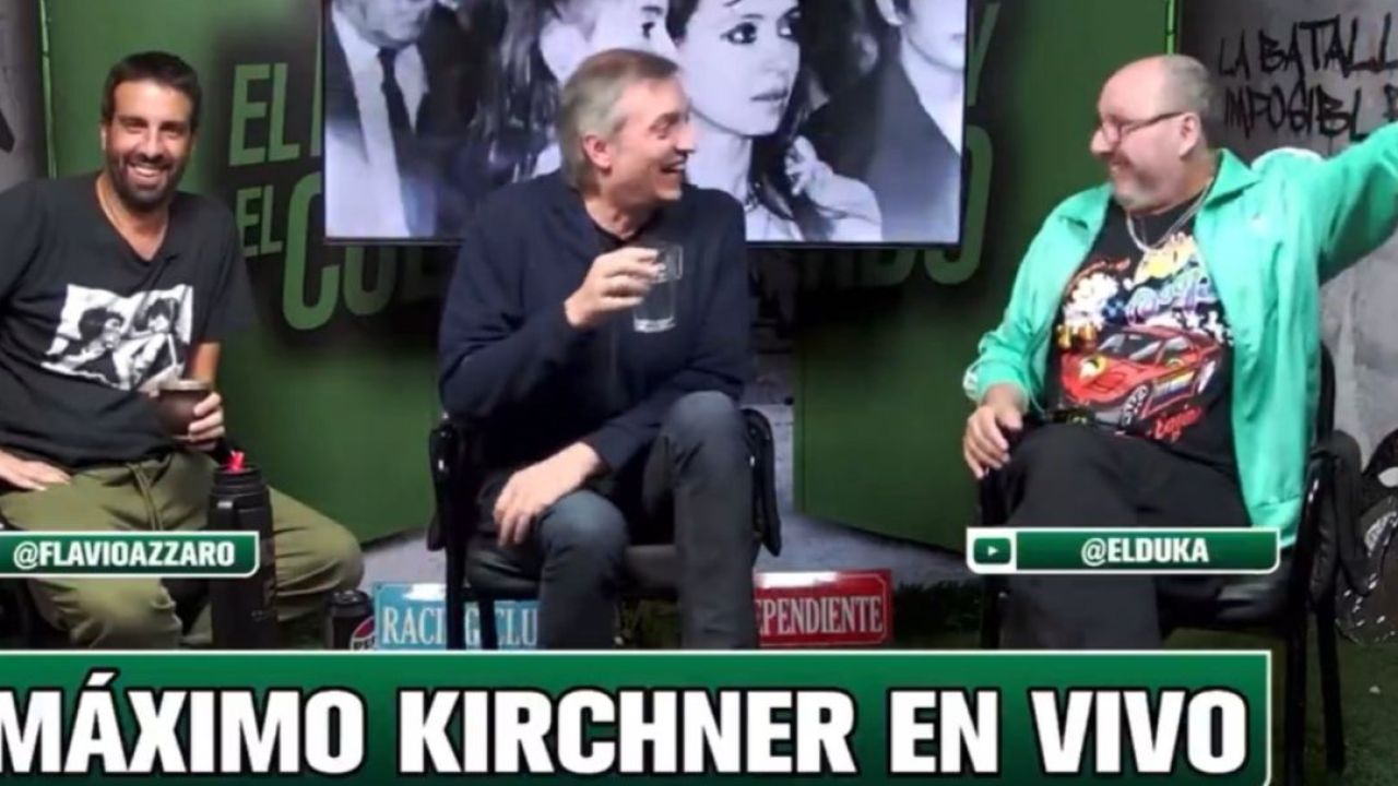 Maximo Kirchner y El Duka | Foto:CEDOC