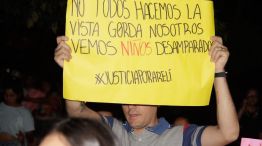 Protesta de vecinos por Aralí