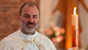El imputado, Patricio Cruz Viale, párroco de la congregación de Schoenstatt.