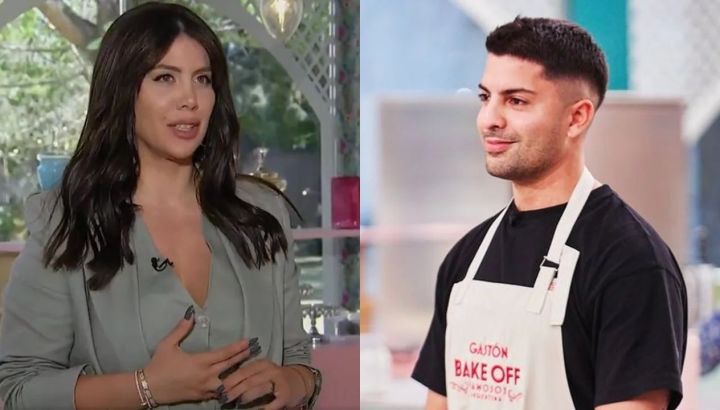 El picante palito de Wanda Nara a Gastón Edul en Bake Off Famosos: "Mufado"