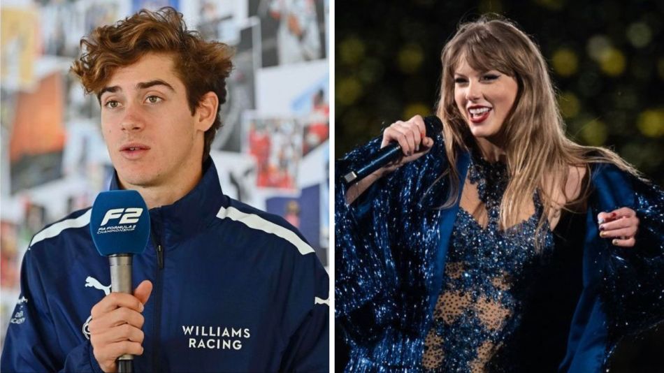 Franco Colapinto reveló su fanatismo y se comparó con Taylor Swift: el video