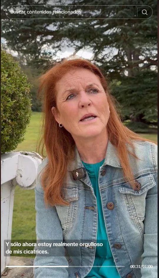 Sarah Ferguson en TikTok