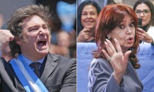 Javier Milei y Cristina Kirchner