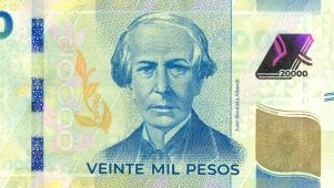 Billete de $20.000