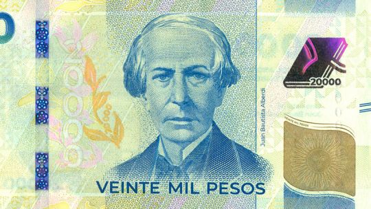 Con Alberdi como protagonista, el billete de $20.000 se lanza este jueves: ¿cuándo lo verán los cordobeses?