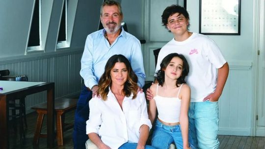 Pamela David habla de su familia ensamblada