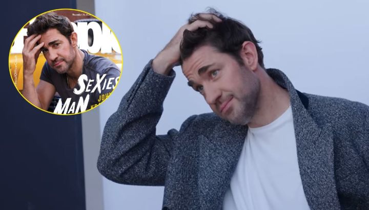 John Krasinski fue elegido por PEOPLE como el hombre vivo más sexy del mundo: su reacción