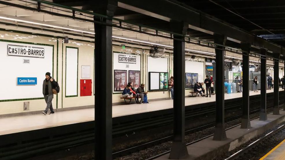 Estación Castro Barros de la linea A de subtes