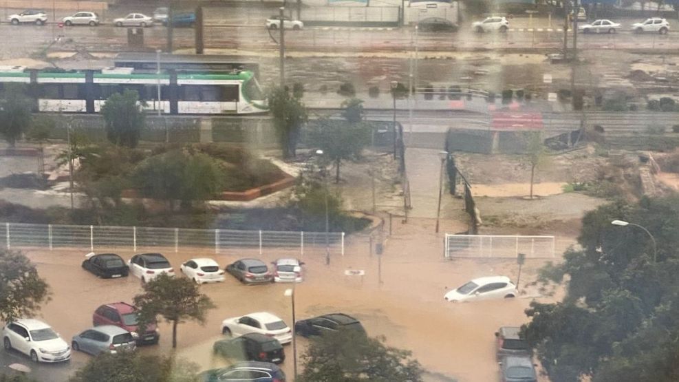 Inundaciones en Málaga