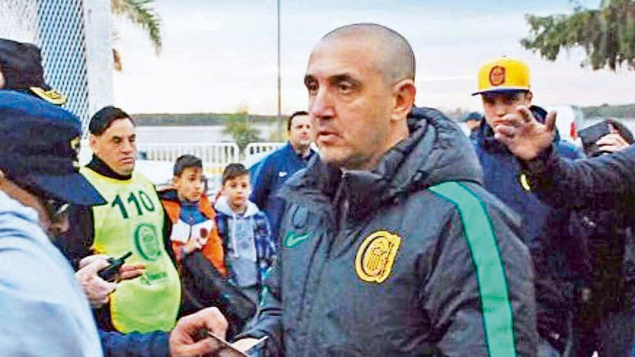 Andrés Bracamonte, alias "Pillín", condujo durante treinta años, los destinos de la barra brava de Rosario Central. | Foto:Cedoc