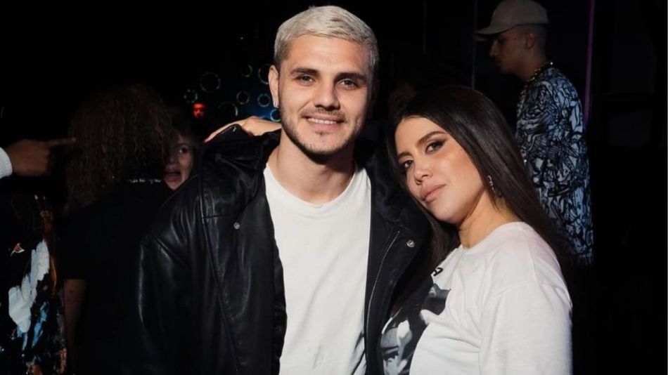 Mauro Icardi y Wanda Nara 