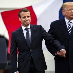 Macron y Trump | Foto:CEDOC