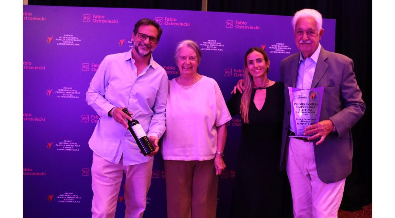 Llegó a Argentina, a la ciudad de Mendoza, El Premio Internacional Familia Empresaria Exitosa Latinoamericanas