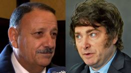 Ricardo Quintela y Javier Milei
