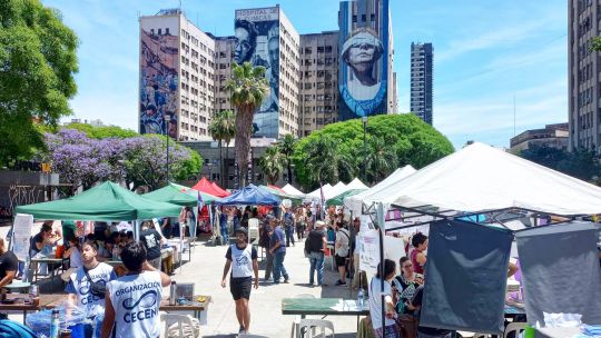 Protesta de investigadores por los recortes de presupuesto al sector