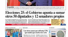 La tapa del Diario PERFIL del domingo 17 de noviembre de 2024