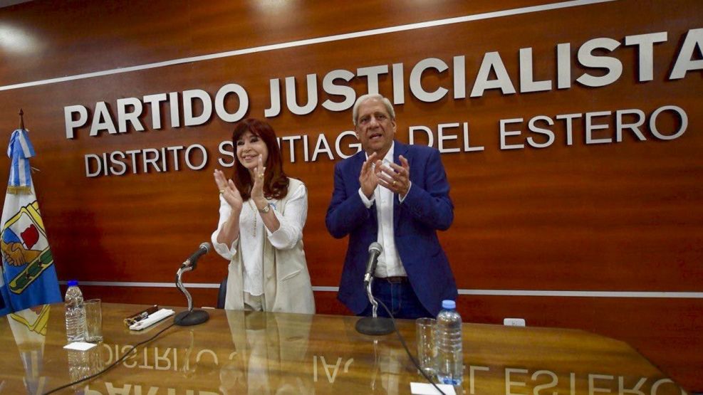 Cristina Kirchner en Santiago del Estero