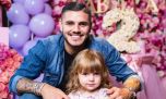 Mauro Icardi compartió un tierno momento con su hija, Isabella