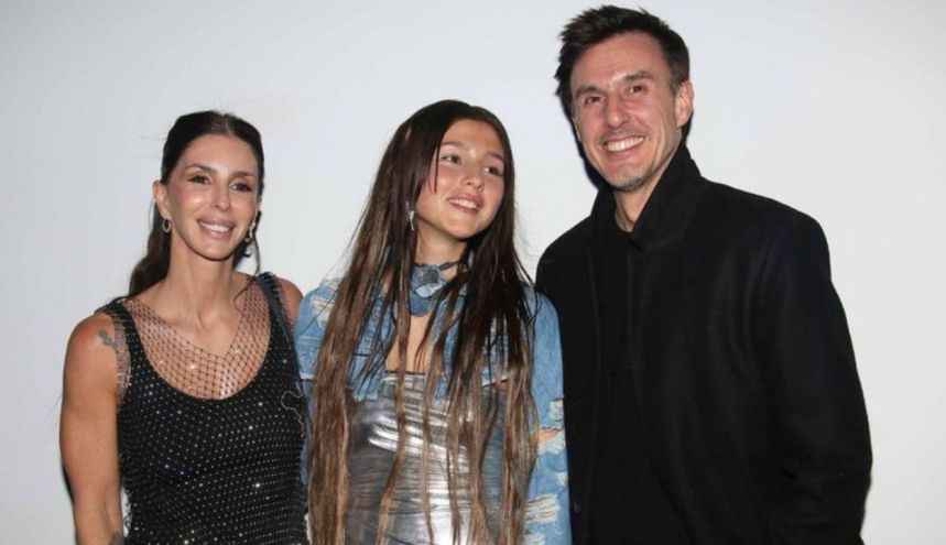 Milagros Brito, Delfina García Moritán y Roberto García Moritán 