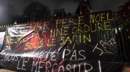 Agricultores franceses contra el acuerdo UE - Mercosur 20241118