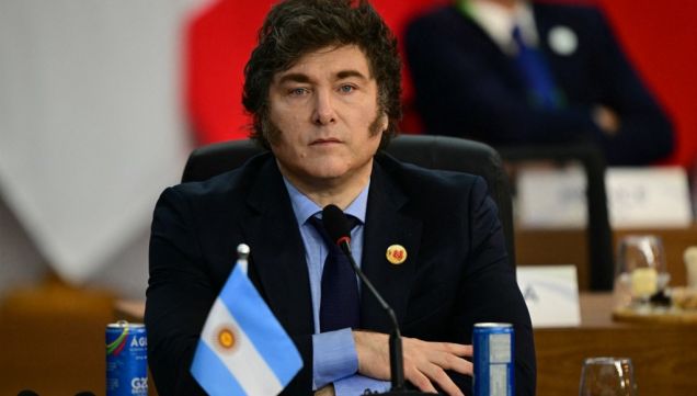 Javier Milei en la cumbre del G20 20241119