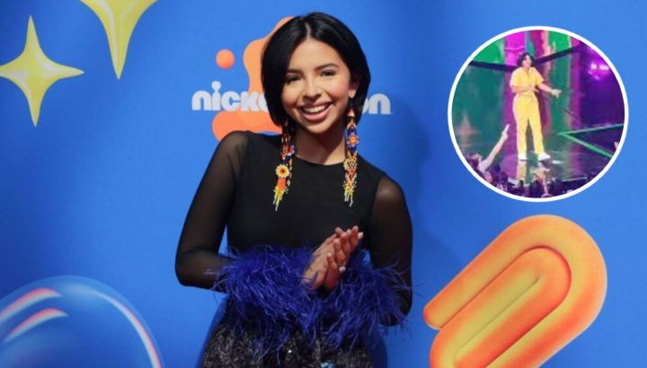 Ángela Aguilar fue abucheada en los Kids Choice Awards mientras gritaban el nombre de Cazzu