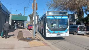 Colectivo urbano en Villa El Libertador