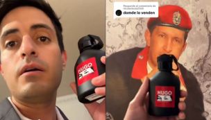 Michelo presentó el perfume "Hugo Chávez"