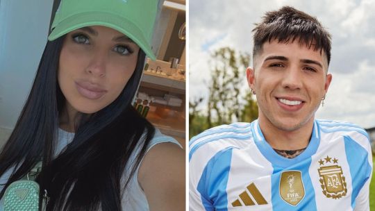 Valentina Cervantes y Enzo Fernández