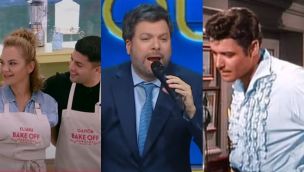 Eliana Guercio y Gastón Edul en Bake Off Famosos, Guido Kaczka en The Floor y El Zorro