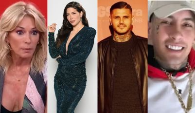 Yanina Latorre, Wanda Nara, Mauro Icardi y L-Gante