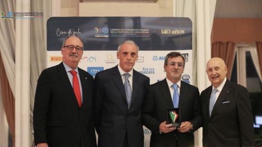 La Cámara de Comercio Italiana en Argentina celebró su 140º aniversario