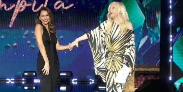 Carolina "Pampita" Ardohain y Susana Giménez