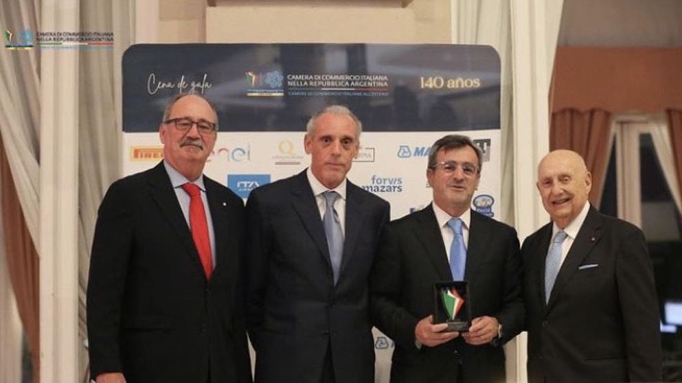 140 aniversario de la Cámara de Comercio Italiana en Argentina.