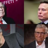 Warren Buffett, Elon Musk, Bill Gates, Larry Page.