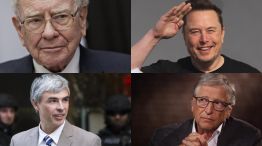 Warren Buffett, Elon Musk, Bill Gates, Larry Page.