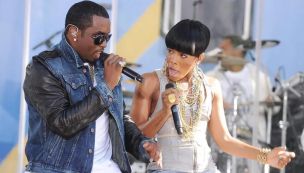 Sean "Diddy" Combs y Dawn Richard