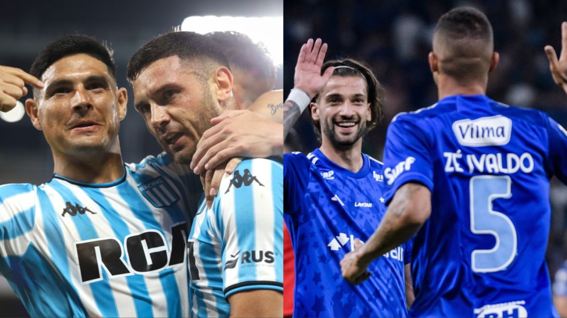 Racing y Cruzeiro definen la final de la Copa Sudamericana horario, TV