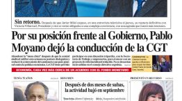 La tapa del Diario PERFIL del sábado 23 de noviembre de 2024