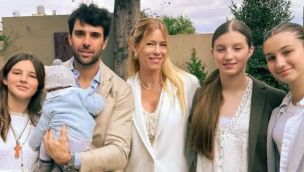 Así se vivió el emotivo bautismo de Cruz Urcera, el hijo de Nicole Neumann y Manu Urcera