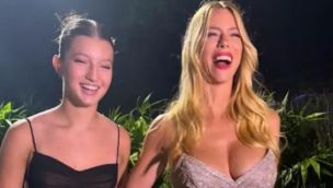 Madre e hija icónicas: Allegra Cubero se unió a la tendencia naked dress junto a Nicole Neumann en la Gala de CARAS