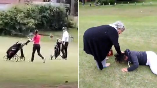 Una mujer fue agredida por otra en un campo de golf de Pinamar: “Me pegó como a una rata”